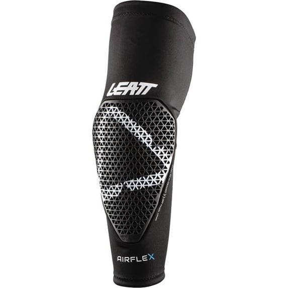 Leatt AirFlex Elbow/Forearm Guard, Black, XL, Pair