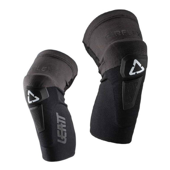 Leatt AirFlex Hybrid Knee/Shin Guard, Black, XXL