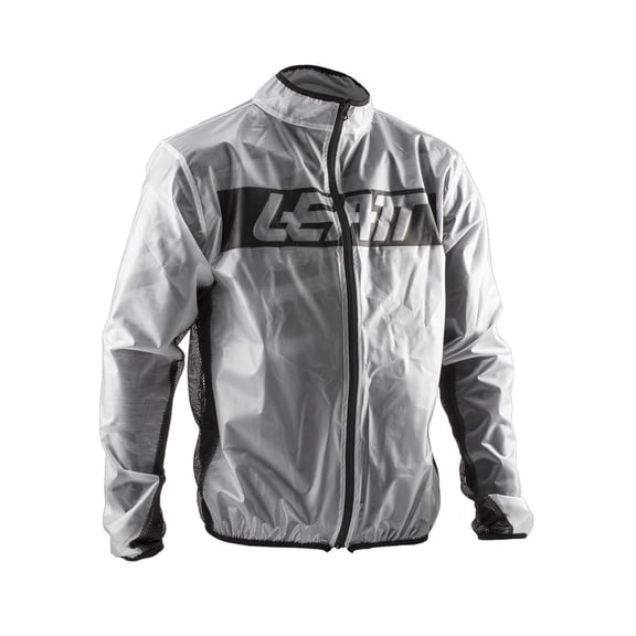 Leatt Brace Men's Standard Race Cover Rain Jacket, Translucent, XX-Large
