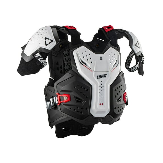 Leatt 6.5 Pro White Chest Protector Armor size Small-Medium