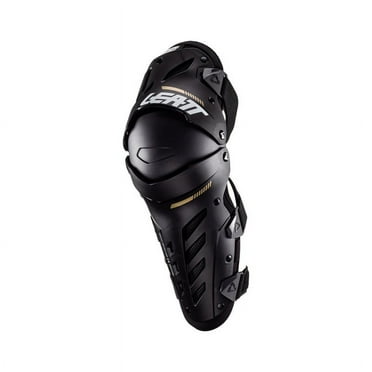 Leatt Dual Axis Knee/Shin Guard, Black, SM