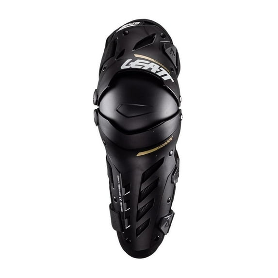 Leatt Dual Axis Knee/Shin Guard, Black, XXL