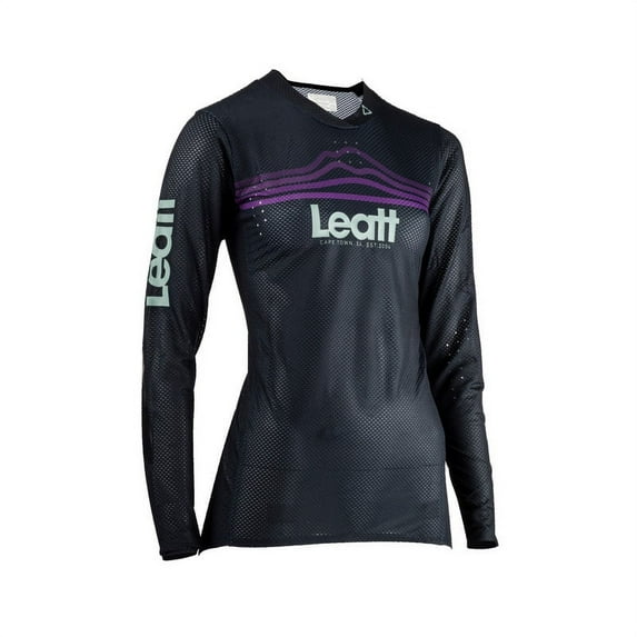 Leatt MTB Gravity 4.0 Women Jersey, Black, S