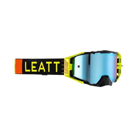 Leatt Velocity 6.5 Iriz Citrus Blue Mirror Ultra Contract 26% Goggle