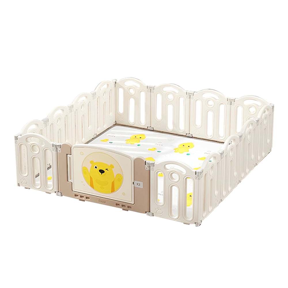 Plastic foldable playpen sales