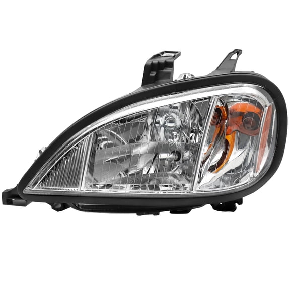 Leavan Chrome Headlight Assembly Driver Side for 2004-2017 Freightliner Columbia