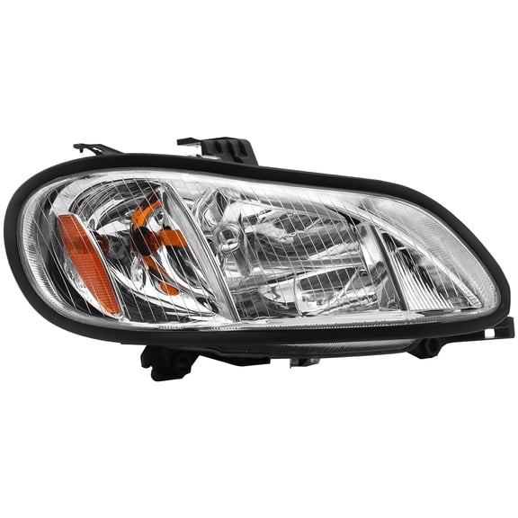 Leavan Chrome Headlight Assembly Passenger Side (Right) for 2004-2013 Freightliner M2