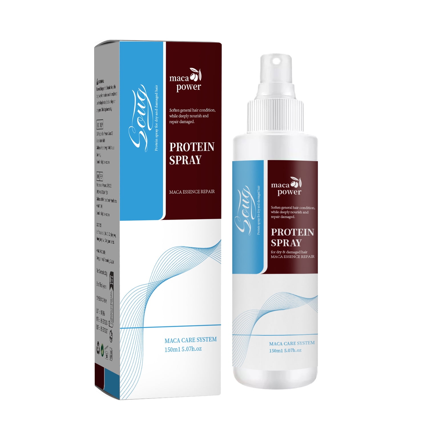 Leave In Conditioner Spray & Heat Protectant Spray, Hair Treatment and