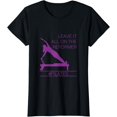 thumbnail image 1 of Leave It All On The Reformer, #Pilates Fitness T-shirt T-Shirt, 1 of 3