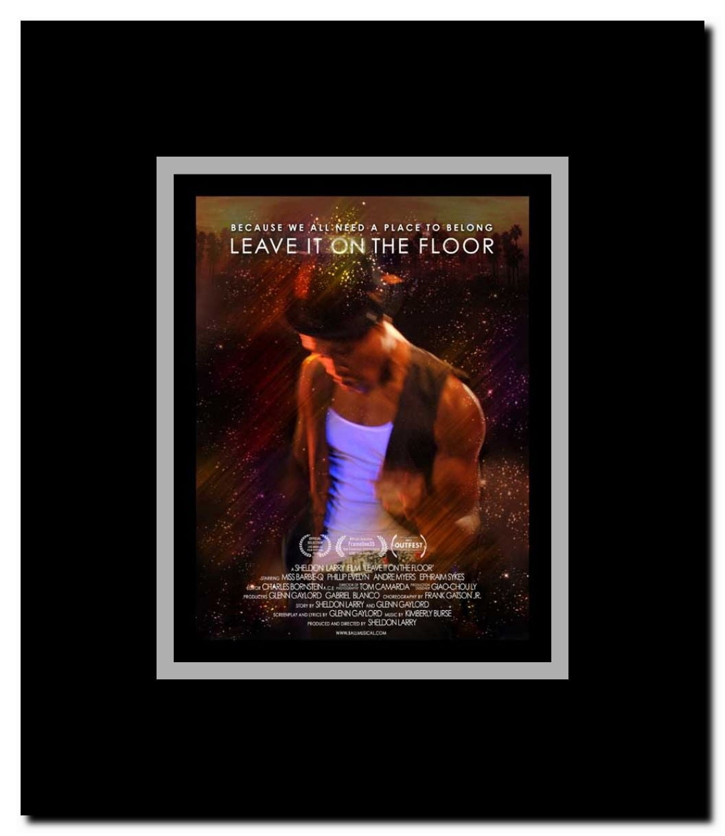 Leave It on the Floor Framed Movie Poster