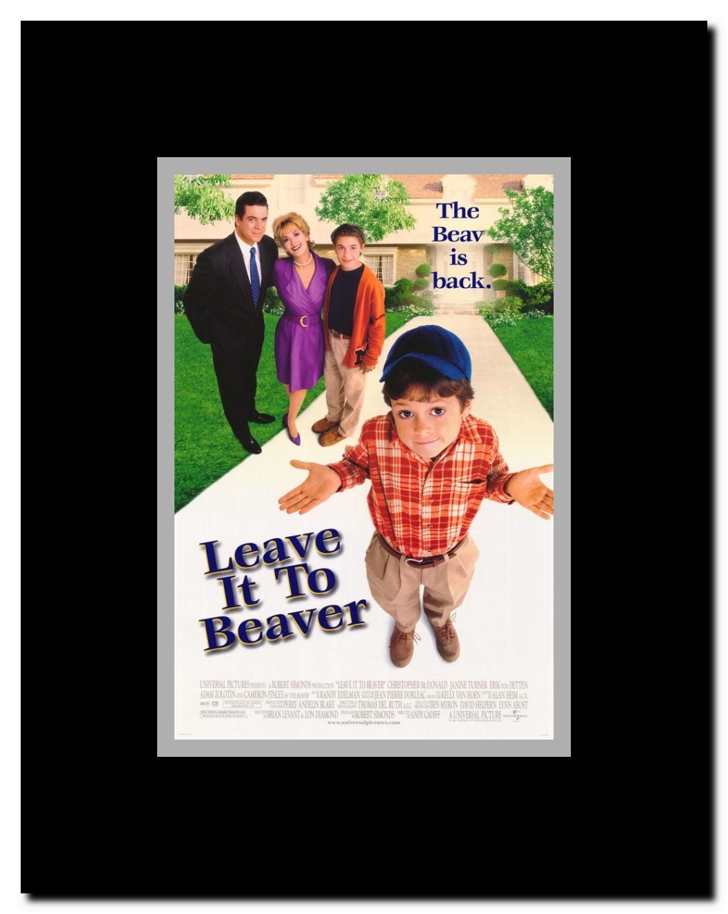 Leave It to Beaver Framed Movie Poster