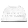 thumbnail image 1 of Pet Dog  Cat Shirt Rhinestone, "Leave My Bone Alone!", 1 of 11