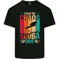 thumbnail image 1 of Leave The Chaos Go Scuba Diving Funny Diver and Dive New Unisex T-Shirt, 1 of 2