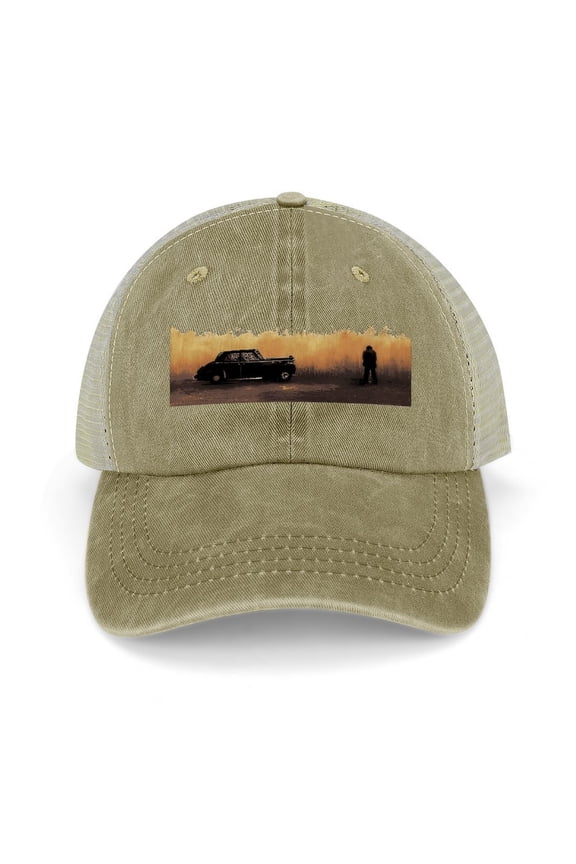 Leave The Gun, Take The Cannoli Khaki Hat Adjustable Funny Fashion Unisex Baseball Cap for Men Women