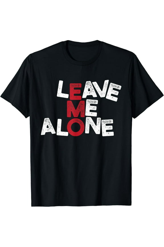 Leave me Alone | Emo clothes | Emo Fan Emocore | Emo Music T-Shirt