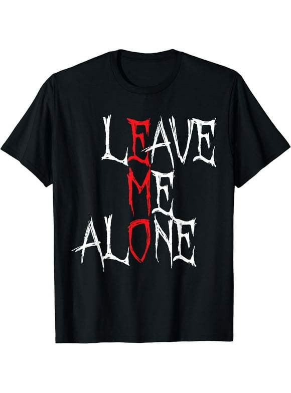 Leave me Alone | Emo clothes | Emocore Emo Music Fan | Emo T-Shirt