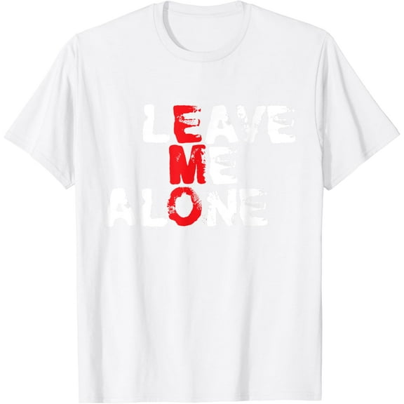 Leave me Alone | Emo clothes | Emocore | Emo Music T-Shirt100% cotton