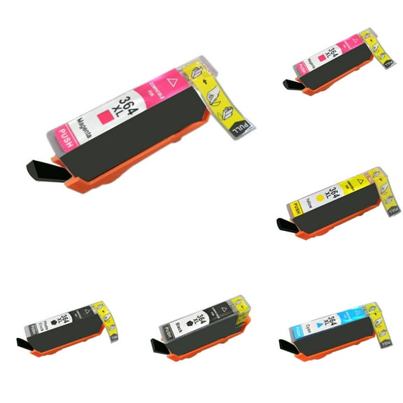 Leaveforme 15/24ml Replace Printer Ink Cartridge for HP364/364XL Deskjet 3530 Photosmart