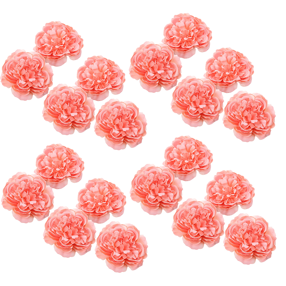 Leaveforme 20pcs 8CM Flower heads in bulk wholesale for Crafts Silk ...