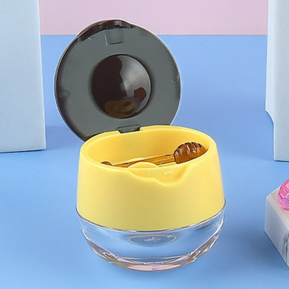 Leaveforme 6g Empty Lip Masque Box Multi-purpose Refillable Convenient Travel Empty Lip Balm Makeup Jar Pot for Outdoor