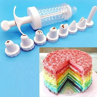 Silicone Icing Pen SugarCraft Syringe Tube Nozzle Cake Pastry Decorating  Bake