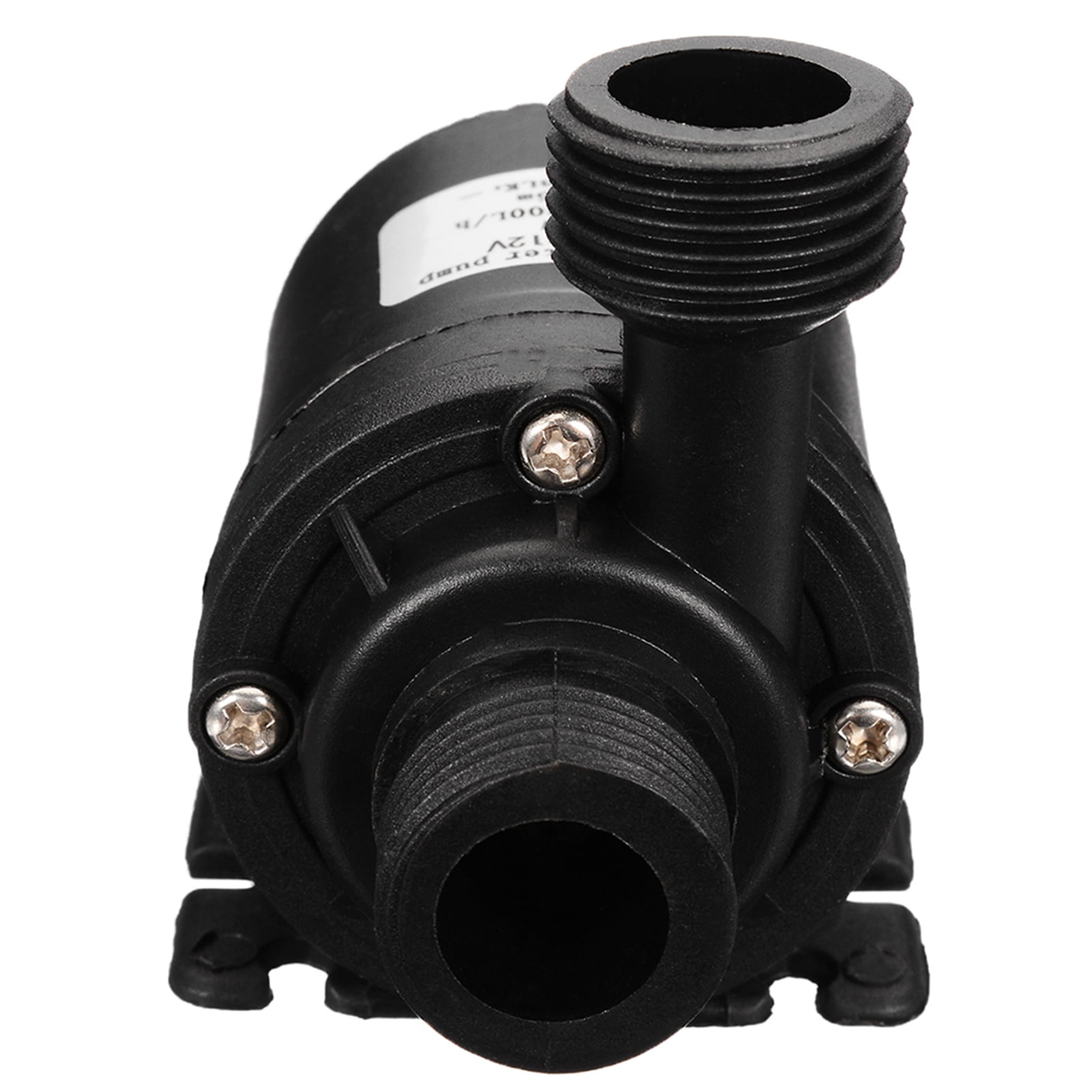 Leaveforme Solar Water Pump 800L/H 3m DC 24V Solar Brushless Motor Submersibles Water Circulation Pump - (Color: Black DC 24V 3 m)