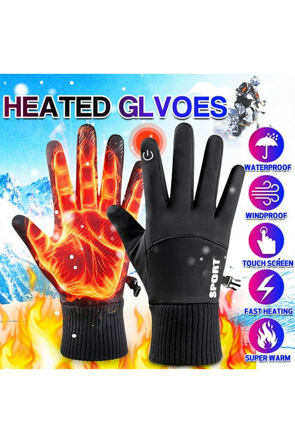 Winter Warm Waterproof Windproof Non-Slip Touch Screen Gloves Outdoor Equipment