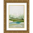 thumbnail image 1 of Leaver, Tara 11x14 Gold Ornate Wood Framed with Double Matting Museum Art Print Titled - Limpid, 1 of 4