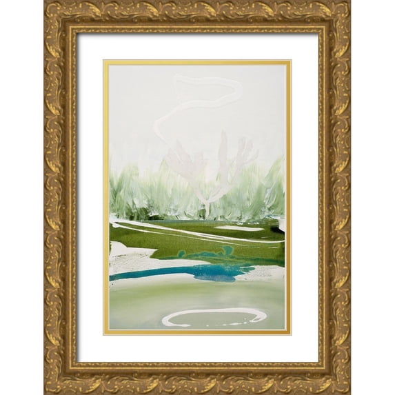 Leaver, Tara 11x14 Gold Ornate Wood Framed with Double Matting Museum Art Print Titled - Limpid