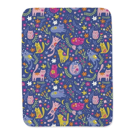 Leaves And Kittens Blanket -Image by Shutterstock,