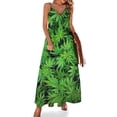 thumbnail image 1 of Leaves, Bud, Leaf, Tree Sleeveless Dress Dresses Women Summer Women's Summer Clothing, 1 of 9