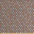 thumbnail image 1 of Leaves Fabric by the Yard Upholstery, Simplistic Autumn Season Foliage Colorful Abstract Arrangement Woodland Elements, Decorative Fabric for DIY and Home Accents, Multicolor by Ambesonne, 1 of 4