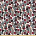 thumbnail image 1 of Ambesonne Leaves Fabric by the Yard Upholstery, Vintage Polka Dot Design, 10 Yards, Multicolor, 1 of 4