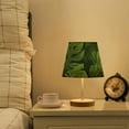 thumbnail image 1 of Leaves Green LED Desk Lamp Table Lamp USB Bedside Nightstand Small Lamp for Bedroom Living Room Kids Room, 1 of 8