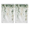 thumbnail image 1 of Leaves Hand Towels Set for Bathroom Cotton Face Towel Decorative 15.5x29.5 inch, 1 of 7