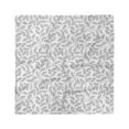 thumbnail image 1 of Leaves Head Scarf, Monochrome Floral Rustic, Head Wrap, 3 Sizes, by Ambesonne, 1 of 2