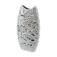 thumbnail image 1 of Leaves Large Vase Gray, 1 of 2