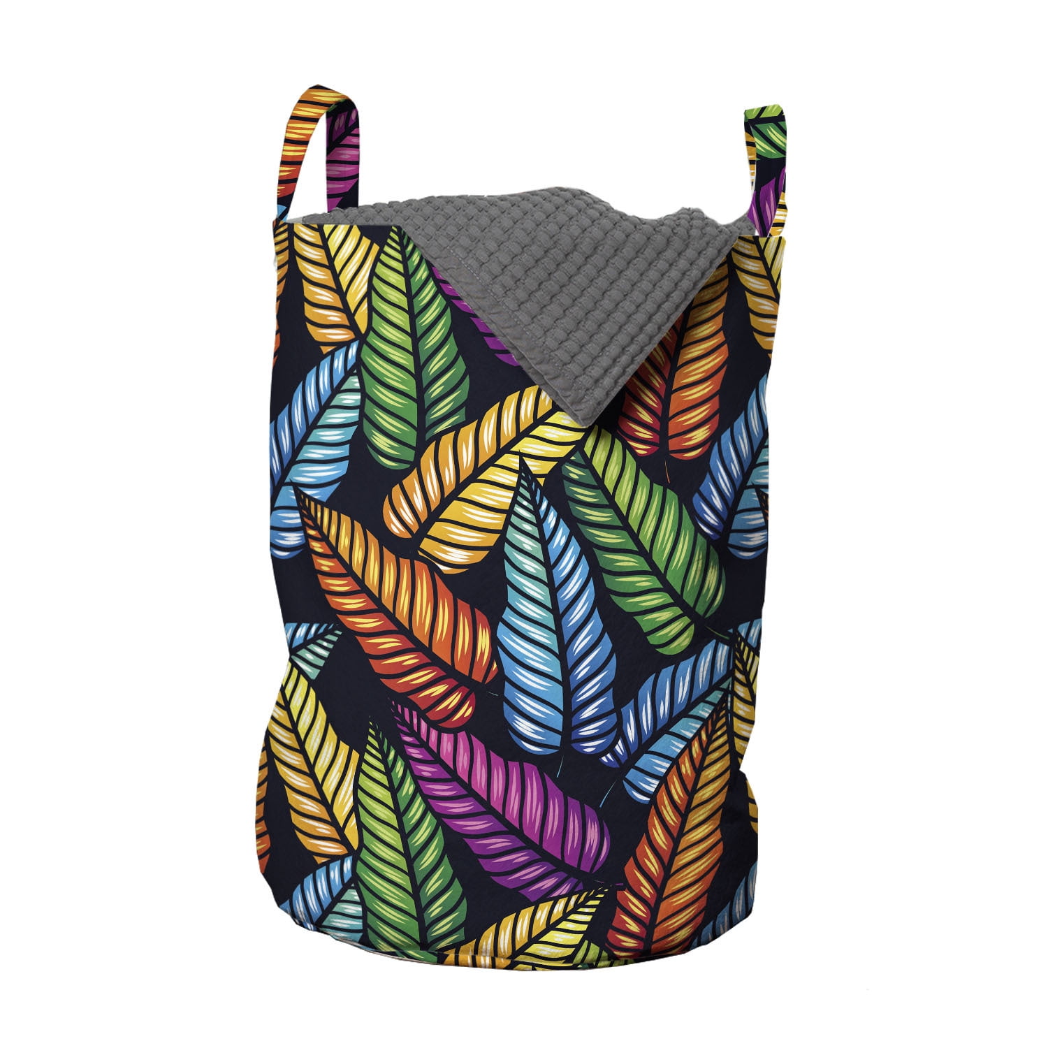 Hawaiian Fruit Tropical Print Laundry Basket