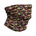 thumbnail image 1 of Leaves Neck Gaiter, Motley Autumn Tree Foliage, Unisex, Multicolor, by Ambesonne, 1 of 3