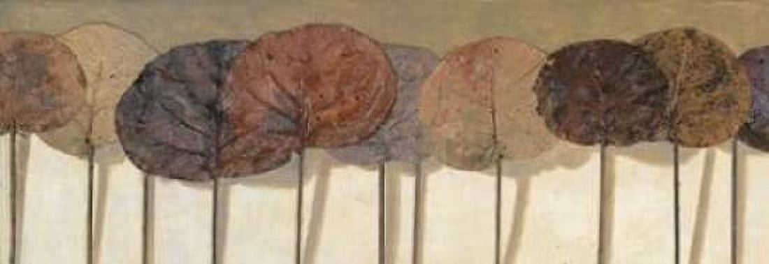 Leaves Show I Canvas Art - Patricia Pinto (8 x 24)