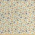 Ambesonne Leaves Fabric by the Yard Upholstery, Autumn Pastel Colors