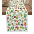 thumbnail image 1 of Leaves Table Runner Seasonal Kitchen Dining Table Runner Table ration for Home Dining Party Wedding Indoor Outdoor r, 1 of 5
