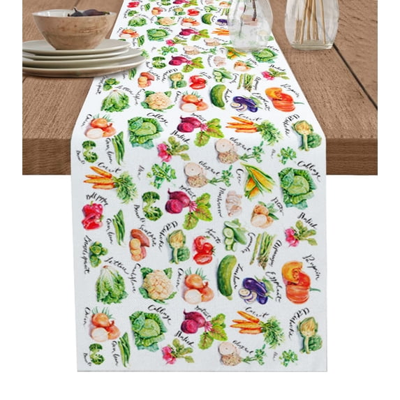 Leaves Table Runner Seasonal Kitchen Dining Table Runner Table ration for Home Dining Party Wedding Indoor Outdoor r