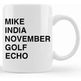 thumbnail image 1 of Leaving Gifts Ideas Joke Funny Retirement Gift Mugs For Work Colleagues Friends Him Her Boss Nato Phonetic Alphabet 15, Ceramic Novelty Coffee Mugs 11oz, 15oz Mug, Tea Cup, Gift Present, 1 of 4