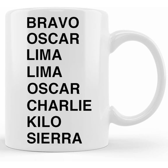 Leaving Gifts Ideas Joke Funny Retirement Gift Mugs For Work Colleagues Friends Him Her Boss Nato Phonetic Alphabet 9, Ceramic Novelty Coffee Mugs 11oz, 15oz Mug, Tea Cup, Gift Present M