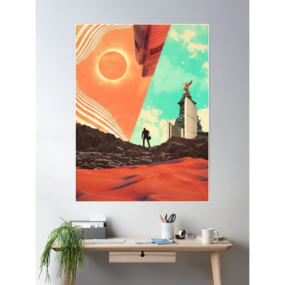 Leaving The Void Poster Wall Art, Modern Wall Decor For Living Room Bedroom, 8x12 UNFRAMED