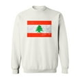 thumbnail image 1 of Lebanese Flag  Sweatshirt Men -Image by Shutterstock, Male Large, 1 of 4