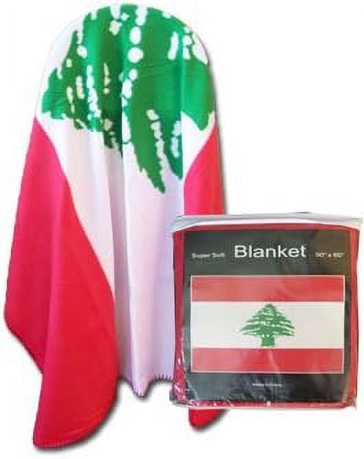 Lebanon 50" X 60" Polar Fleece Blanket