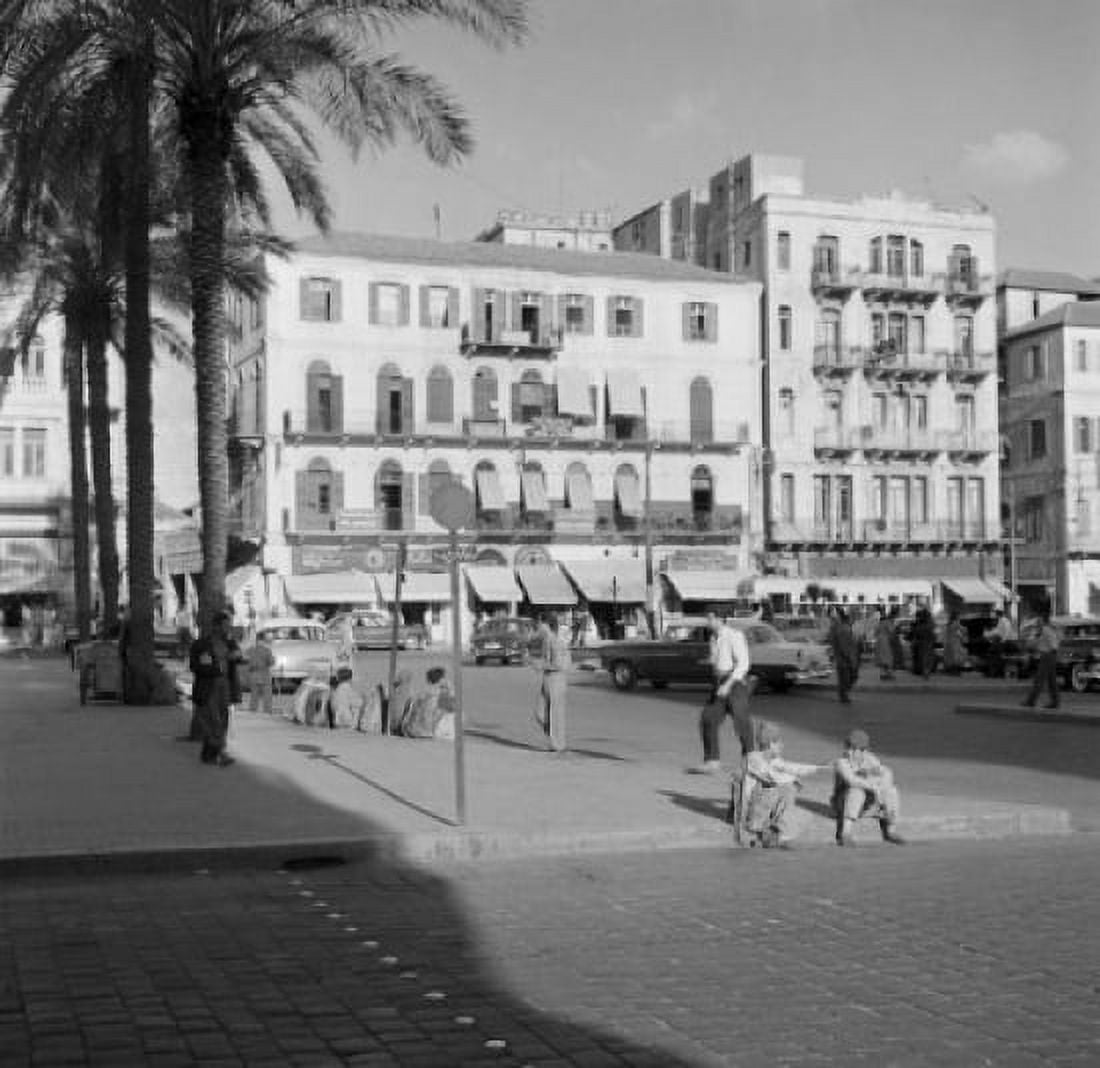 Lebanon Beirut Place des Canons Canvas Art - (24 x 36)