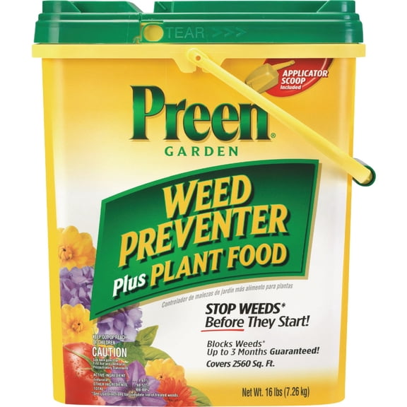 Lebanon Chemical Corp. Preen Grass & Weed Preventer Plus Plant Food - Pack of 4